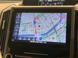 社外ナビ搭載です。知らない道も安心ですね！