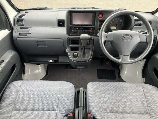 必要な機能をコンパクトにレイアウトされたインパネ部です！