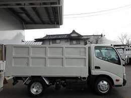 ディーゼル、4WD、マニュアル、ABS、深ダンプ、2トン、荷台ステンレス張り、荷台L304xW160xH111