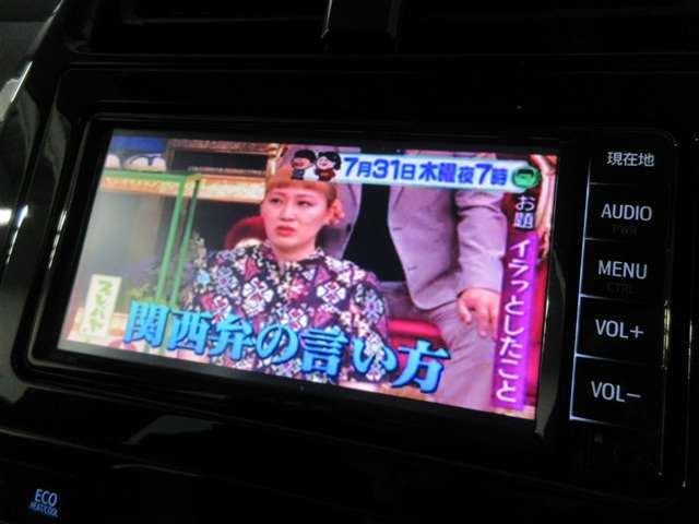 地デジチューナー内蔵。