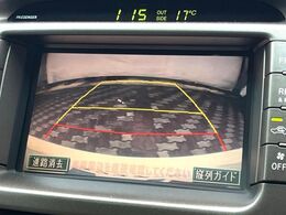 【バックカメラ】駐車時に後方がリアルタイム映像で確認できます。大型商業施設や立体駐車場での駐車時や、夜間のバック時に大活躍！運転スキルに関わらず、今や必須となった装備のひとつです！