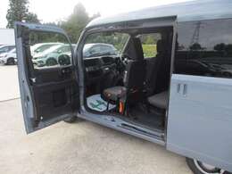 センターピラー無し広々積み下ろし