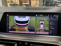 「アラウンドビューモニター」を装備で駐車が苦手な方でも安心です。