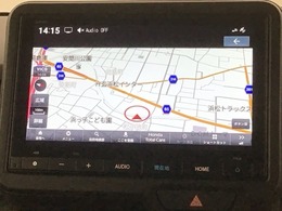 ギャザズナビ搭載です。知らない道も安心ですね！