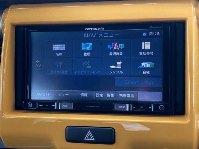 【フルセグTV付ナビゲーション】使いやすいナビで目的地までしっかり案内してくれます。各種オーディオ再生機能も充実しており、お車の運転がさらに楽しくなります！！