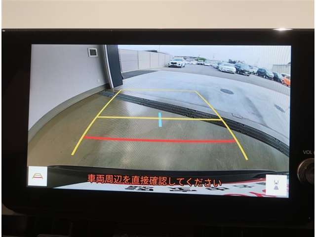 バックガイドモニターで、後方を確認しながら安心して駐車することができます。運転初心者も熟練者も必須の機能ですよ！