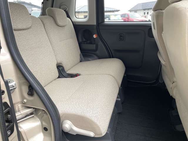 後部座席も広々！