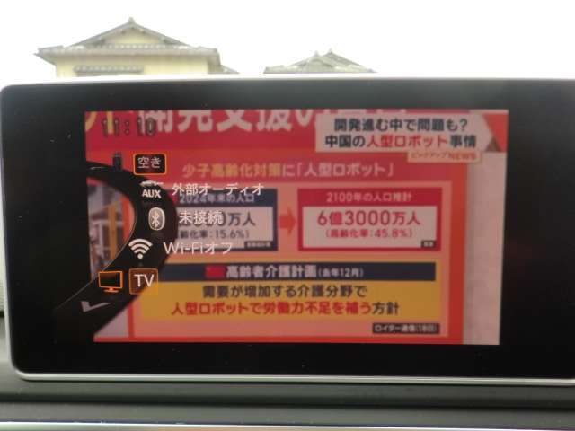 各種メディア再生に対応しています。