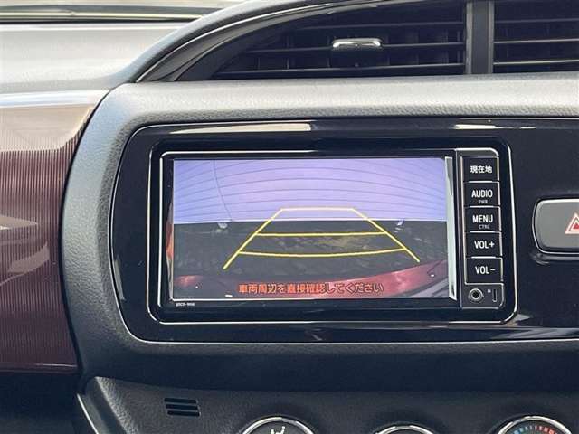 狭い駐車場や立体駐車場などもリアルに映るバックガイドモニター付でラクラク駐車♪