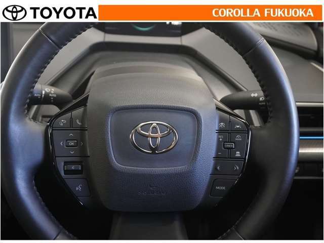 ステアリングスイッチで操作可能な表示の切替操作等を行うことにより、運転に集中することができますよ。