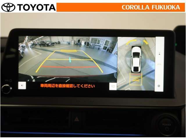 バックモニター付きなので後退時に後方映像が見えて安心。死角が減って思わぬ事故の防止にも役立ちます。