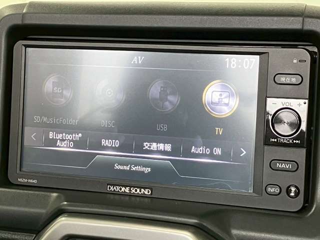 純正7インチIATONE SOUNDナビ【NSZM-W64D】Bluetooth/フルセグTVCD/DVD