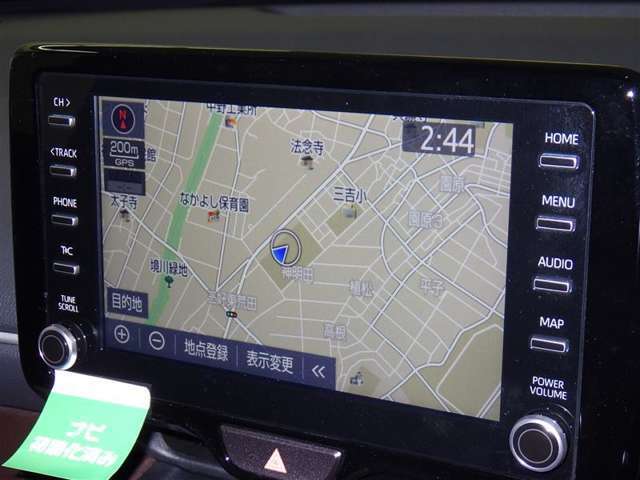 ナビ装着車で知らない道もラクラク！