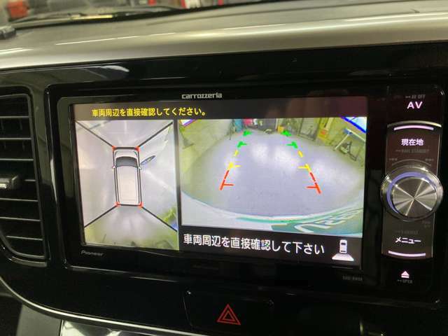 バックモニターも装備しています！車庫入れ、駐車が苦手なお客様、もう安心です！