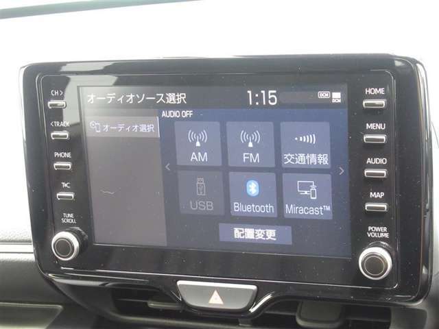 ディスプレイオーディオです。