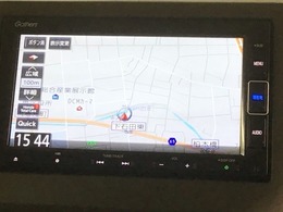 ギャザズナビ搭載です。知らない道も安心ですね！