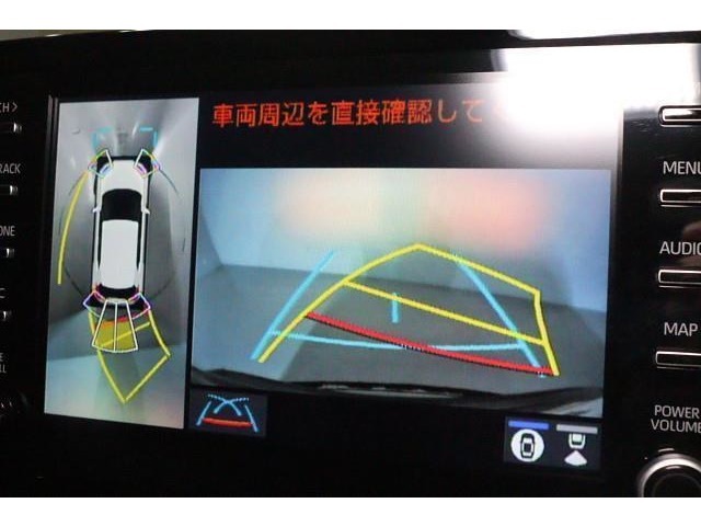 『全周囲モニター』　車両周辺の映像も表示するので、より安心です！