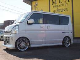 Jufarre　フロントハーフスポイラー付属　（ボンネット・グリル・カラードガーニッシュ・カラードベゼルは別途オプション）