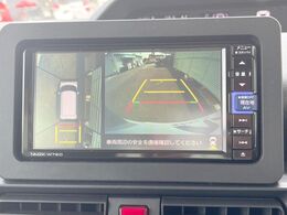 【パノラマモニター】専用のカメラにより、上から見下ろしたような視点で360度クルマの周囲を確認することができます☆死角部分も確認しやすく、狭い場所での切り返しや駐車もスムーズに行えます。