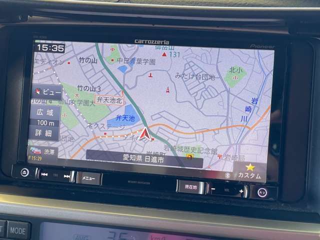 【カーナビ付き】使いやすいナビゲーション付きです♪知らない場所も目的地まで案内してくれて安心です♪