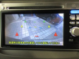 バックカメラ装備しております。