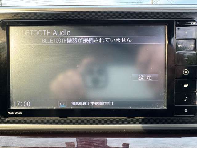 Bluetooth機能が付いておりますので、車内空間をより快適にすることが出来ます♪長距離のドライブで渋滞に巻き込まれた時でも退屈知らず♪好きな音楽をかけて気分が上がること間違いなしですね♪