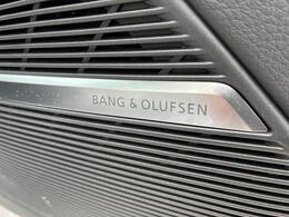 【Bang＆Olufsen3Dサウンドシステム】美しい音響とデザインで世界的人気を誇るプレミアムオーディオ。卓越した音響成分の解析と再現力でハイクオリティな3Dサラウンドサウンドを実現しています。