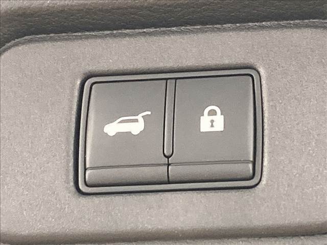 【電動リアゲート】ボタンひとつで大きなゲートも簡単に開閉可能です。背の高いSUVならではの装備は嬉しいですね。