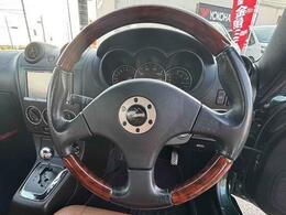 自ら操るハンドル！ドライバーの生命線です。お客様の目で実際にご確認ください。