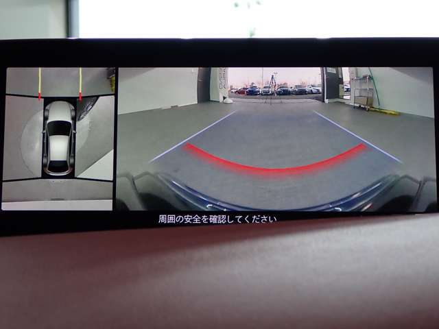 バックカメラも付いています。駐車の時に便利なのはもちろんの事、後方死角にいる子供たちに気が付くことができるので安心安全ですね
