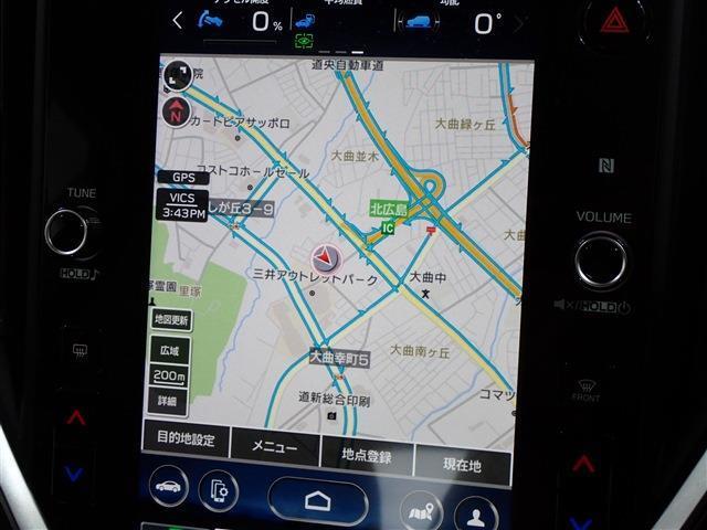 【本州仕入・4WD・全周囲カメラ・アイサイト・前席シートヒーター・クルーズコントロール・LEDヘッドライト・純正アルミ】純正11.6型スターリンクナビ・Bluetooth・ETC