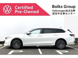 VWのミドルクラスワゴン、ニューパサートのデモカー入庫いたしました。eTSIエレガンス、レザー＆DCC　Proパッケージオプション付き、注目の1台です。お探しの方はお早めにお問い合わせください。