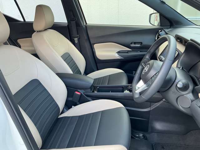 快適な運転ができる運転席シート！