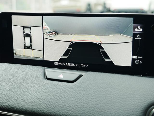 360°ビューモニターを搭載しています。パーキングセンサーと合せてお使いいただくことで、安全、安心にお車の取り回しを行っていただけます。