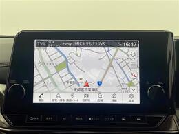 【カーナビ】『カーナビ』の画像になります。ナビ利用時のマップ表示は見やすく、いつものドライブがグッと楽しくなります！