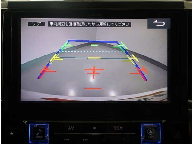 バックガイドモニターで搭載で、駐車場もラクラク安心！