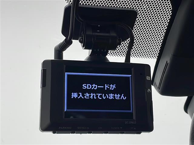 【　ドライブレコーダー　】運転中の記録を残します。事故などを起こした起こされた時の証拠を残します。