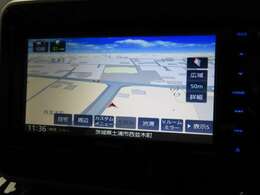 ナビSDを装着済みですので、ご納車後は直ぐにご使用いただけます。CD/DVD/フルセグチューナーも付いていますよ。