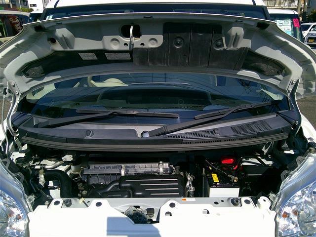 エンジンからオイル漏れ・異音などなく、エンジン・オートマ・エアコン・パワステなど機関問題なく調子いいですよー。