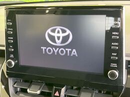 【ディスプレイオーディオ】視認性が高いディスプレイオーディオを装備♪操作性も良好で直感的なソース選択が可能です。