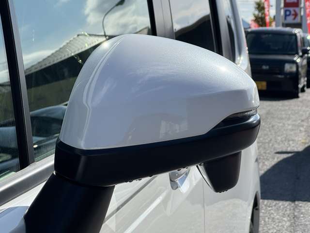 電動格納式ウィンカードアミラー！