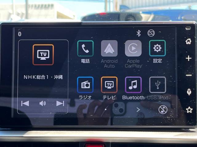【9インチ　ディスプレイオーディオ大画面ディスプレイへお持ちのスマートフォンと連携して、ナビやbluetoothでの音楽再生が可能です♪デザインはもちろん操作性も良好！別途ナビ機能の取付可能です♪