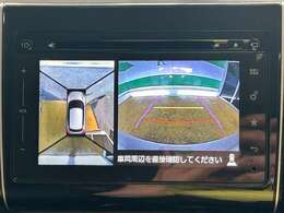 360°モニターが付いてます！