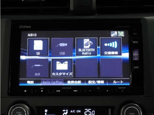 【Bluetoothオーディオ】Bluetoothオーディオも対応でスマートフォンからお気に入りの音楽を楽しめます。