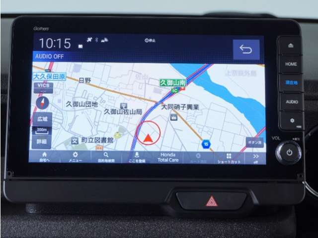 ◆ホンダ純正ナビ◆初めての場所もナビゲーションがご案内！楽しい旅行をサポートします。