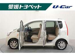 広い開口部で乗り降りラクラク♪