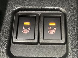 【シートヒーター】寒い日に重宝するシートヒーター！エアコンより早く温まってくれるので寒がりの人も安心ですね♪エアコンの温風は乾燥するから苦手、という方にもをおすすめです。