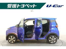 広い開口部で乗り降りラクラク♪