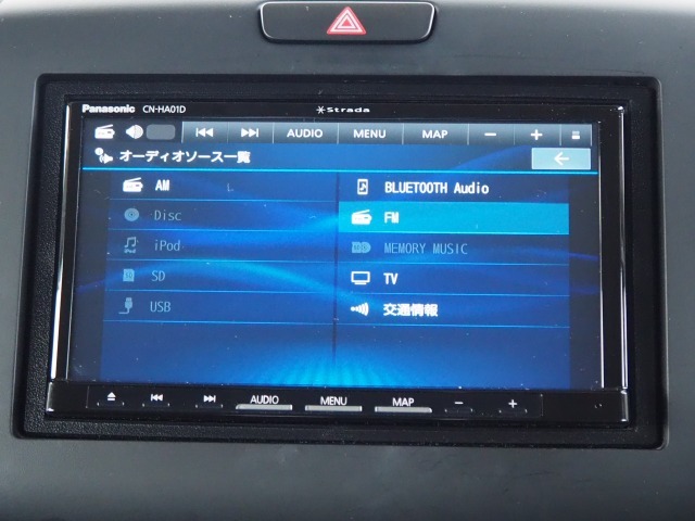 ストラーダナビ　CN-HA01D　2021年　フルセグ　Bluetooth　USB　WFM　サウンドコンテナ