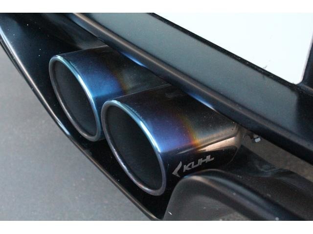 KUHLレーシング製スラッシュIIテールリアマフラー（￥140.800-）！